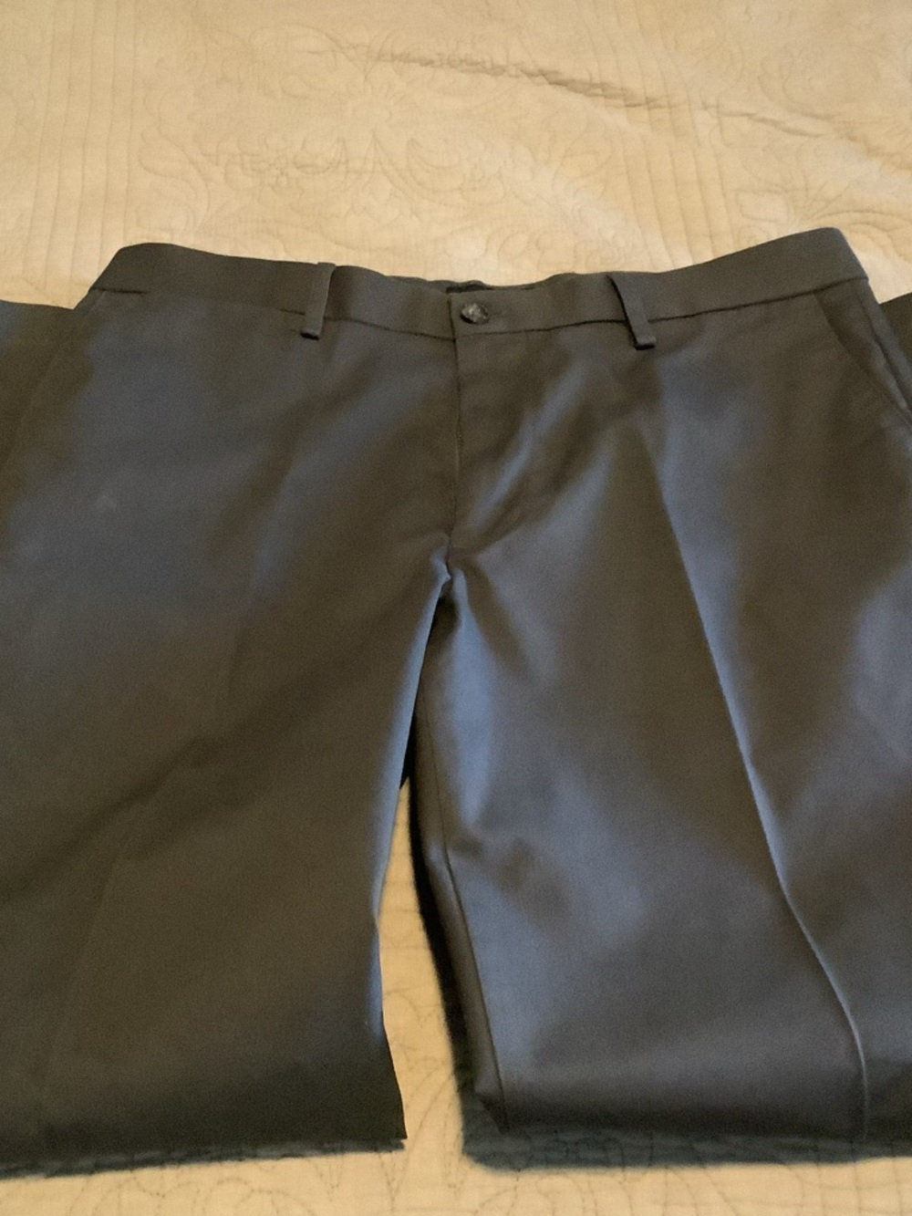 Dockers Black Straight-Fit Dress Pants